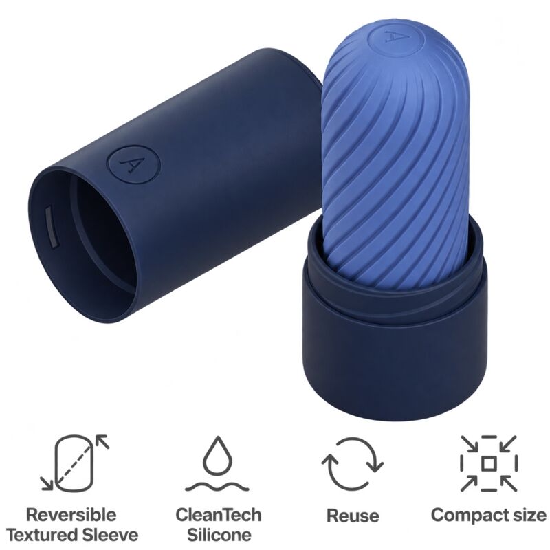 ARCWAVE - GHOST STROKER REVERSÍVEL EM SILICONE AZUL 3 Arcwave - ghost stroker reversível em silicone azul - image 3