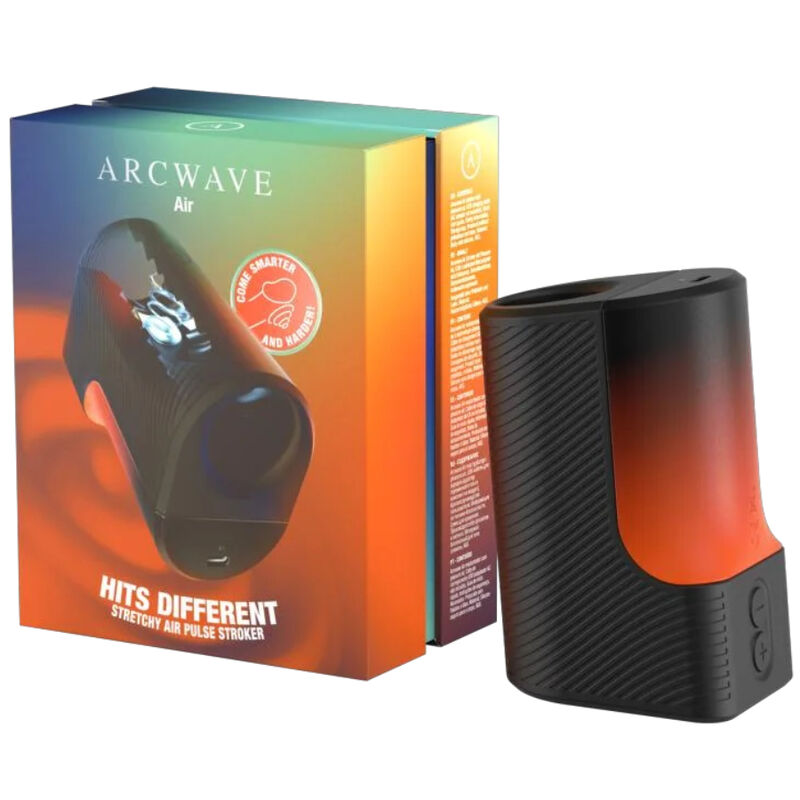 ARCWAVE - AIR MASTURBADOR MASCULINO ELÁSTICO COM PULSOS DE AR E 6 NÍVEIS DE INTENSIDADE PRETO 4 Arcwave - air masturbador masculino elástico com pulsos de ar e 6 níveis de intensidade preto - image 4