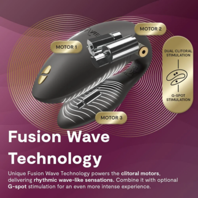 We-vibe - chorus pro premium vibrador para casais preto acetinado - image 7
