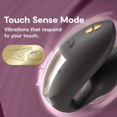 We-vibe - chorus pro premium vibrador para casais preto acetinado - image 11