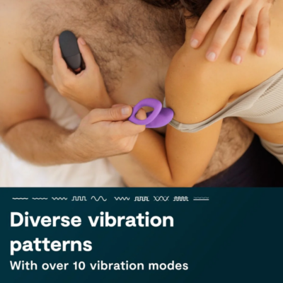 We-vibe - sync o vibrador de casal com estimulação envolvente, roxo claro - image 8