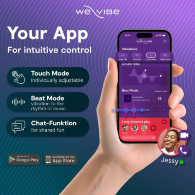 We-vibe - sync o vibrador de casal com estimulação envolvente, roxo claro - image 10