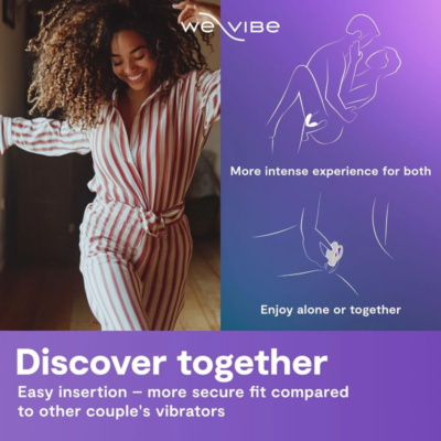 We-vibe - sync 2 vibrador ajustável para casais verde veludo - image 7