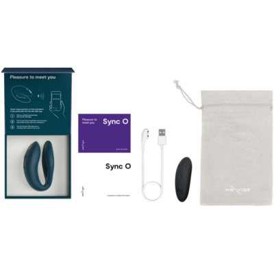 We-vibe - sync 2 vibrador ajustável para casais verde veludo - image 2