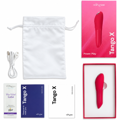 WE-VIBE - TANGO X VIBRADOR BULLET RECARREGÁVEL VERMELHO CEREJA 7 We-vibe - tango x vibrador bullet recarregável vermelho cereja - image 4