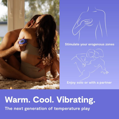 WE-VIBE - VIBRADOR COM AQUECIMENTO E RESFRIAMENTO TEMP, AZUL LAVANDA 20 We-vibe - vibrador com aquecimento e resfriamento temp, azul lavanda - image 10