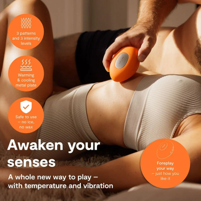 WE-VIBE - VIBRADOR COM AQUECIMENTO E RESFRIAMENTO TEMP TANGERINA 14 We-vibe - vibrador com aquecimento e resfriamento temp tangerina - image 4