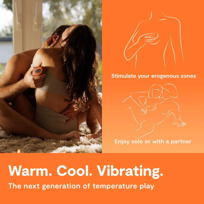 WE-VIBE - VIBRADOR COM AQUECIMENTO E RESFRIAMENTO TEMP TANGERINA 15 We-vibe - vibrador com aquecimento e resfriamento temp tangerina - image 5