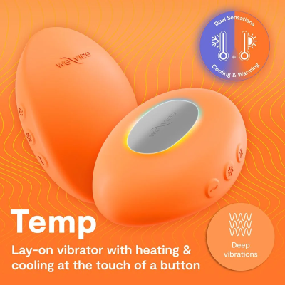 WE-VIBE - VIBRADOR COM AQUECIMENTO E RESFRIAMENTO TEMP TANGERINA 16 We-vibe - vibrador com aquecimento e resfriamento temp tangerina - image 6