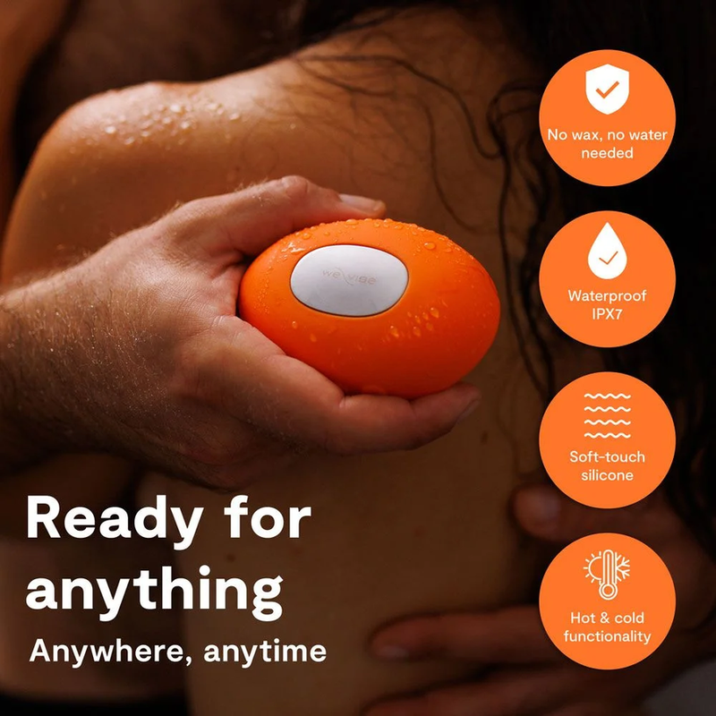 WE-VIBE - VIBRADOR COM AQUECIMENTO E RESFRIAMENTO TEMP TANGERINA 8 We-vibe - vibrador com aquecimento e resfriamento temp tangerina - image 8