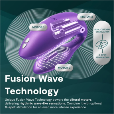 We-vibe - chorus pro premium vibrador para casais roxo cósmico - image 7