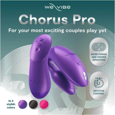 We-vibe - chorus pro premium vibrador para casais roxo cósmico - image 9