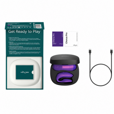 We-vibe - chorus pro premium vibrador para casais roxo cósmico - image 4