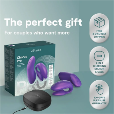 We-vibe - chorus pro premium vibrador para casais roxo cósmico - image 11