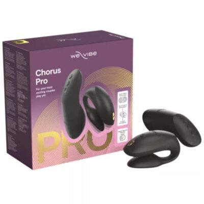We-vibe - chorus pro premium vibrador para casais preto acetinado - image 2