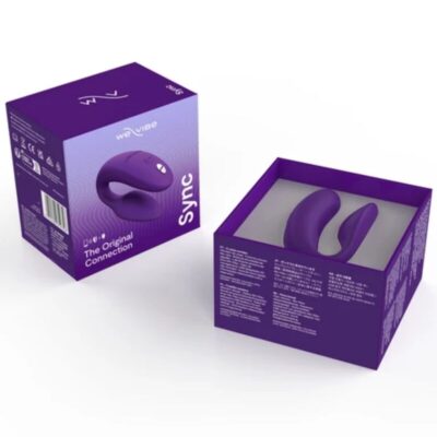 We-vibe - sync 2 vibrador ajustável para casais roxo - image 9