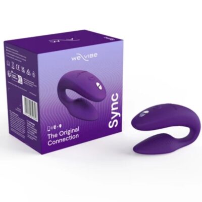 We-vibe - sync 2 vibrador ajustável para casais roxo - image 2