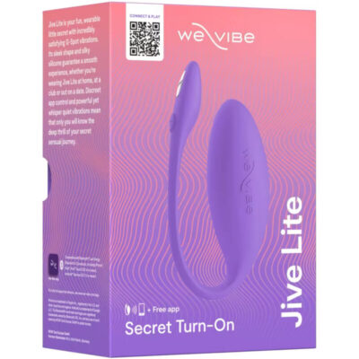 We-vibe - jive lite vibrador de ovo vestível controlado por aplicativo roxo - image 18