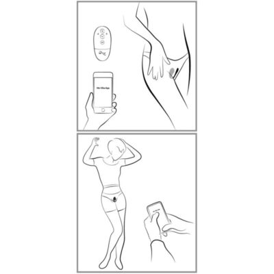 We-vibe - jive 2 vibrador de ovo vestível rosa elétrico - image 13