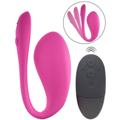 WE-VIBE - JIVE 2 VIBRADOR DE OVO VESTÍVEL ROSA ELÉTRICO