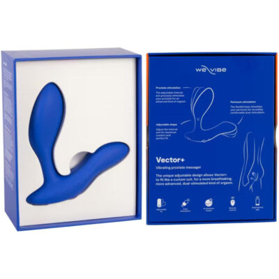 We-vibe - vector+ massageador de próstata com dupla estimulação azul royal - image 15