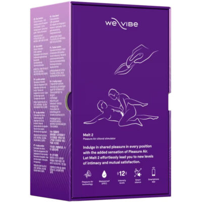 We-vibe - melt 2 estimulador clitoriano de pulsação de ar roxo - image 19