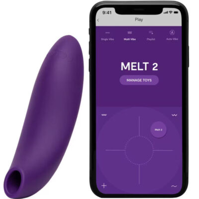 We-vibe - melt 2 estimulador clitoriano de pulsação de ar roxo - image 11