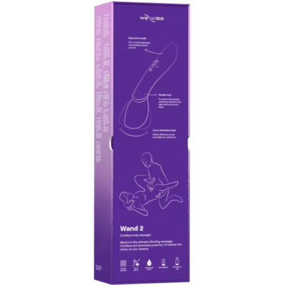We-vibe - wand 2 massageador corporal recarregável roxo - image 11