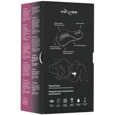 We-vibe - shared touch vibrador duplo para casais preto - image 14