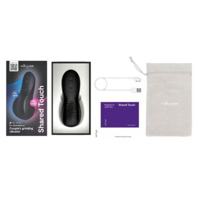 We-vibe - shared touch vibrador duplo para casais preto - image 12