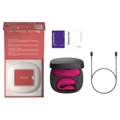 We-vibe - chorus pro premium vibrador para casais rosa elétrico - image 15