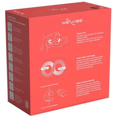 We-vibe - chorus pro premium vibrador para casais rosa elétrico - image 19