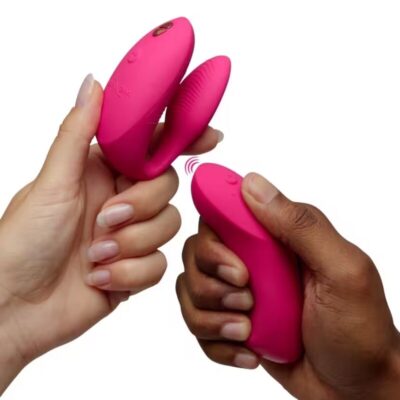 We-vibe - chorus pro premium vibrador para casais rosa elétrico - image 6