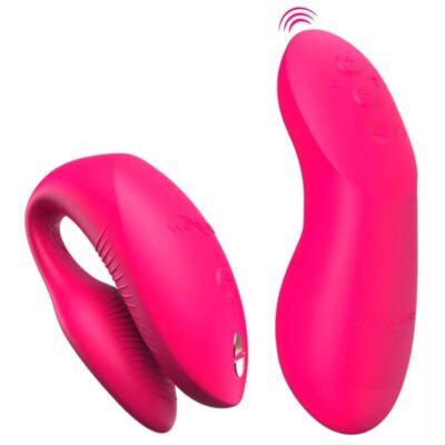 WE-VIBE - CHORUS PRO PREMIUM VIBRADOR PARA CASAIS ROSA ELÉTRICO